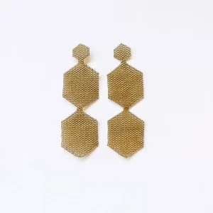 ARETE HEXAGONOS DORADO