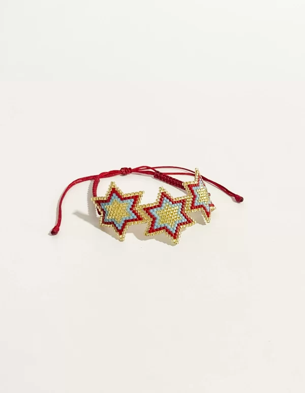 MANILLA ESTRELLAS ROJAS